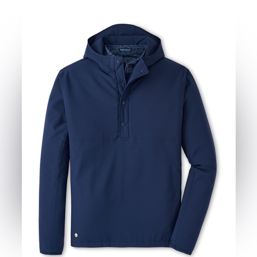 Peter Millar Approach Insulated Half-Snap Hoodie
